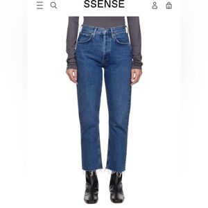 AGOLDE Riley crop jeans